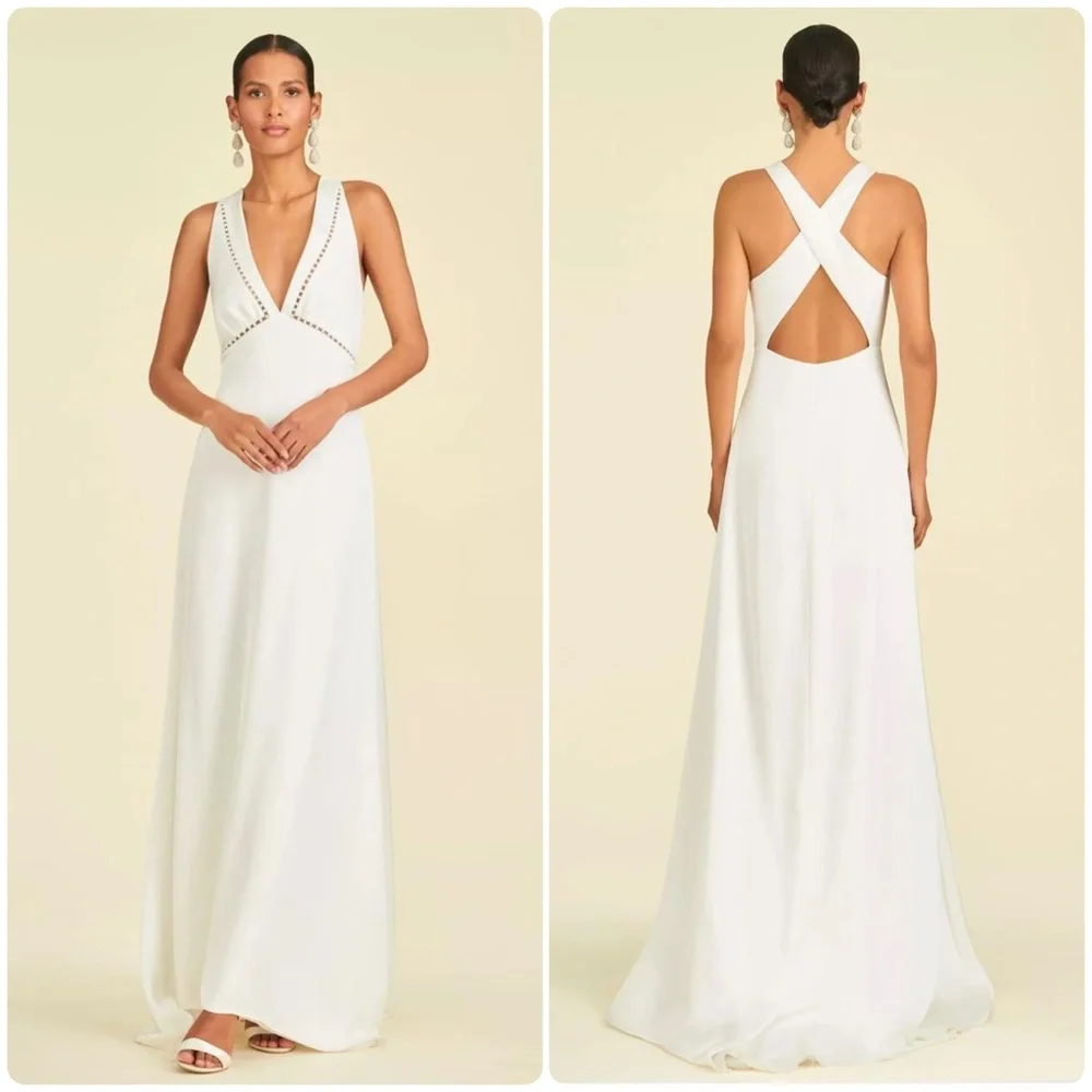Sachin & Babi size 14 Astor pearl-embellished gown - Picture 1 of 14